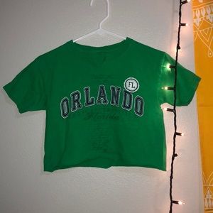 Vintage Orlando Crop Top